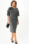 Платье Mira Fashion 5628 серый