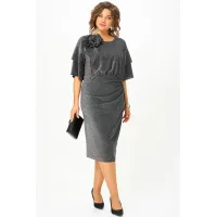 Платье Mira Fashion 5628 серый