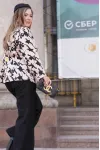 Пиджак Vittoria Queen 30953 черный/кремовый