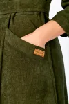 Платье Swallow 828.6 тёмный хаки