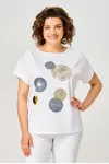 Блузка Rumoda 2239 к.р. белый