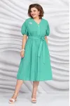 Платье Mira Fashion 5433-4 бирюза