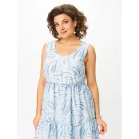 Платье Zlata 4456 голубой