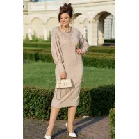 Платье Vittoria Queen 26533 капучино
