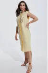 Платье Mali 422-029 желтый
