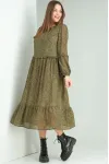 Платье Rishelie 874 хаки new