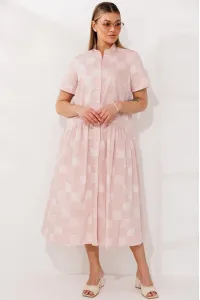 Платье Мода-Юрс 26-2981 розовый