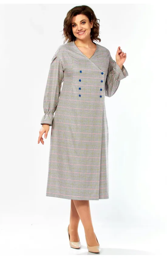 Платье Celentano 5083 клетка