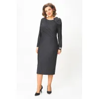 Платье Кокетка И К 1523 серый