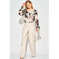 Брюки Laikony L-024 топленое молоко