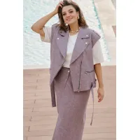 Юбка Vittoria Queen 27163-1ю лиловый