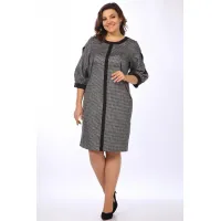 Платье Lady Style Classic 1726/2 Серый с черным Платье Lady Style Classic 1726/2 Серый с черным