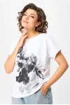 Блузка Rumoda 2259 черно-белый