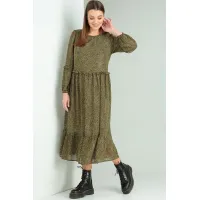 Платье Rishelie 874 хаки new