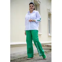 Брюки Andina 229 зеленый