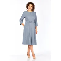 Платье Lady Style Classic 3129 Синие тона