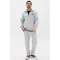 Кофта Go m4077/50-04 (176-182) серый меланж