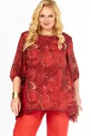 Блузка Элль-Стиль 2263/13 а красный Блузка Элль-Стиль 2263/13 а красный