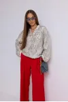 Куртка Vesnaletto 4241 бежевый с паетками