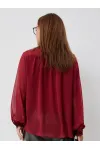 Блузка Condra Deluxe 16300 бордовый Блузка Condra Deluxe 16300 бордовый