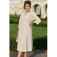 Платье Vittoria Queen 25423 бежевый Платье Vittoria Queen 25423 бежевый