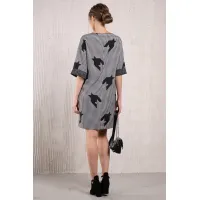 Платье Avanti 118 чёрно-белый