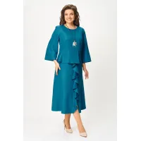 Платье Кокетка И К 1520 бирюза