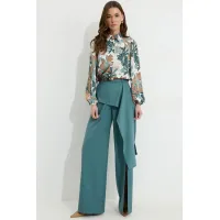 Брюки Люше 4304 бирюза