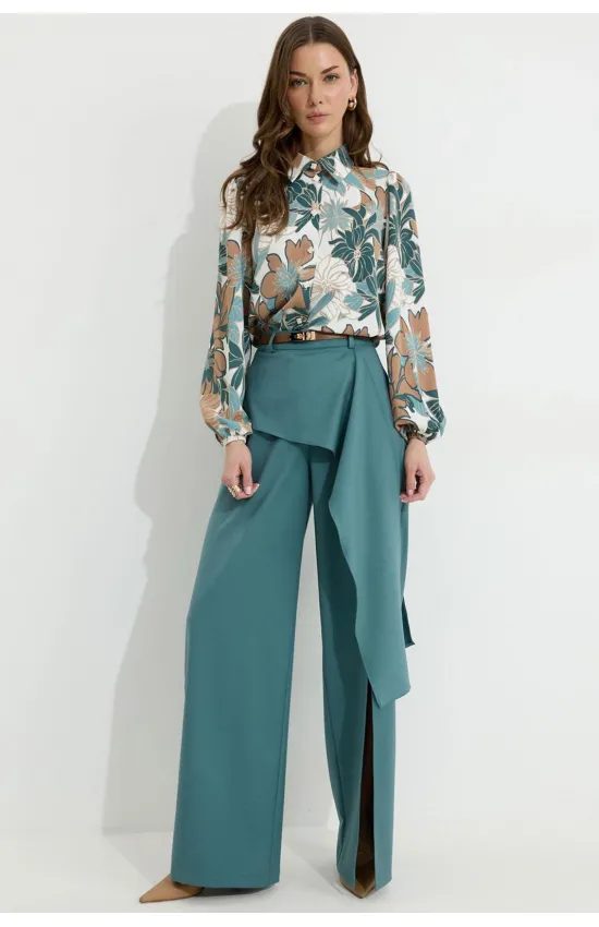 Брюки Люше 4304 бирюза