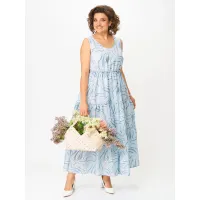 Платье Zlata 4456 голубой