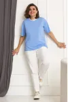 Блузка Begimoda 4086 голубой