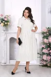Платье Ninele 7536 Молочный