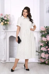Платье Ninele 7536 Молочный
