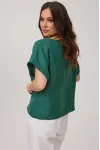 Блузка Mirolia 1253 Бирюза