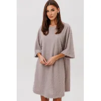 Платье Fantazia Mod 5350 бежево-серый
