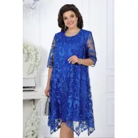 Платье Ninele 7431 Васильковый