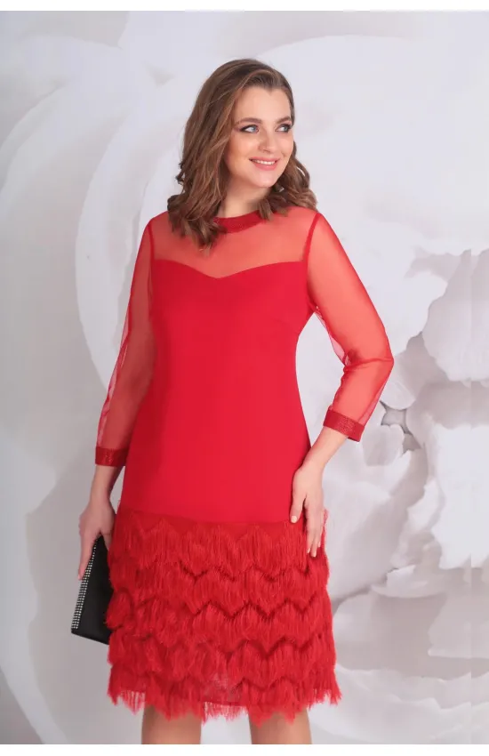 Платье Golden Valley 4530 красный