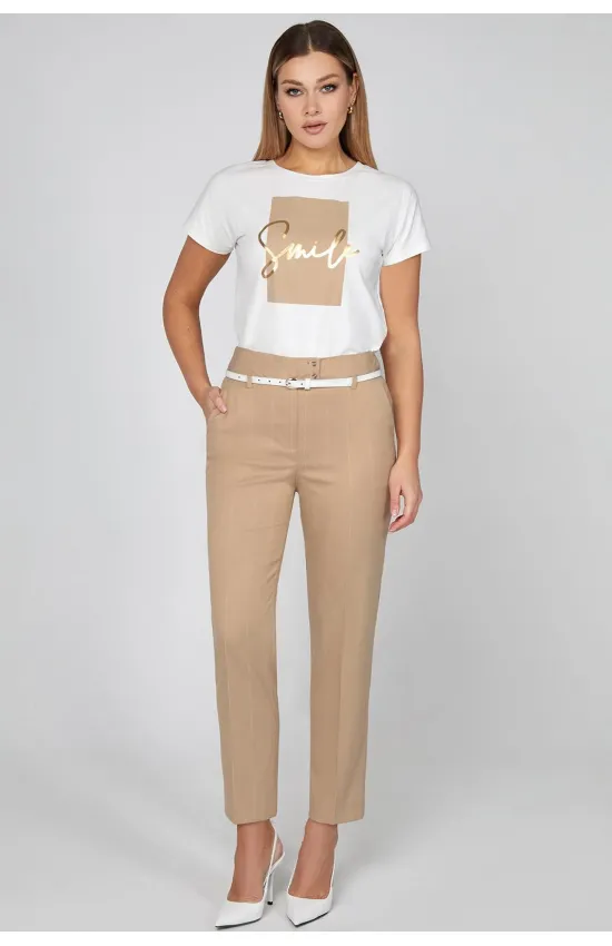 Брюки Bazalini 5020 бежевый