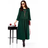Платье Taita Plus 2524-3 бутылочный Платье Taita Plus 2524-3 бутылочный