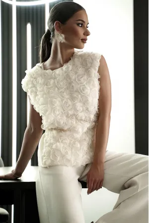 Блузка Vesnaletto 4339-1 молочный