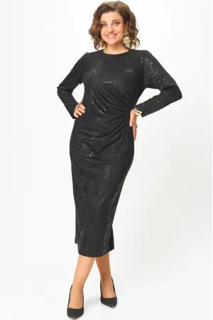 Платье Кокетка И К 1323 черный