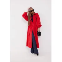 Плащ Vesnaletto 4233 красный Плащ Vesnaletto 4233 красный
