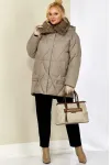 Куртка Shetti 2207 бежево-серый