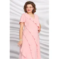 Платье Mira Fashion 5439 нежно-розовый