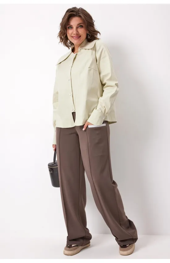 Брюки Begimoda 6070 Молочный шоколад