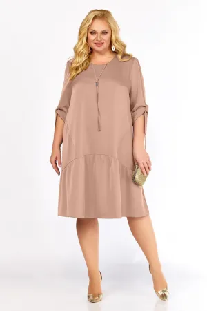 Платье Тэнси 399 розовое золото