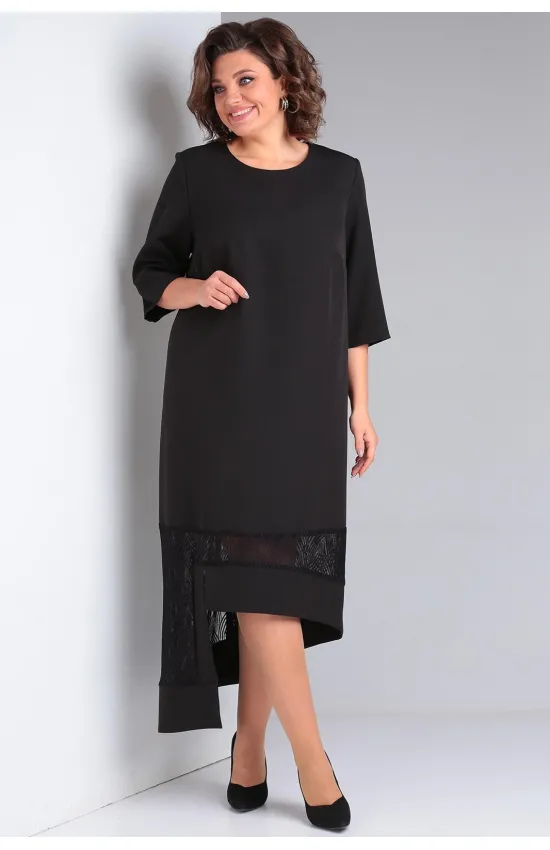 Платье Axxa 55199А черный