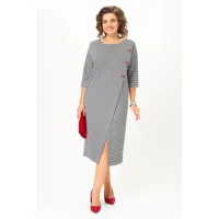 Платье Michel Chic 2190 черно-белый