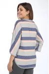 Туники Lady Style Classic 2592/2 Серый с синим Туники Lady Style Classic 2592/2 Серый с синим