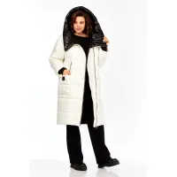 Пальто Диамант 2129 экрю